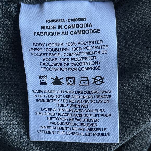 Nike Mens Mesh Basketball Shorts 2X Gray White Activewear Athletic Drawstring - Picture 6 of 10